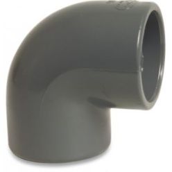 Druk PVC Knie 90° 16mm