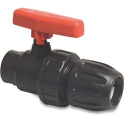 PP Kogelkraan voor tyleen Klemkoppeling x binnendraad 25mm x 3/4"
