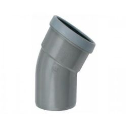 Afvoer PVC - Manchet Bocht 30° mof/spie 400mm