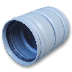 Afvoer PVC Flexibele Manchet Steekmof 125mm