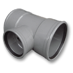Afvoer PVC - Manchet T-stuk 90° Verloop 315 x 160mm