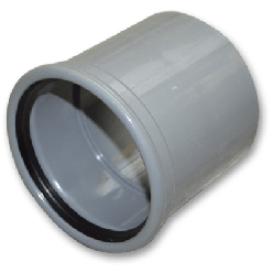 Afvoer PVC Sok overgangsstuk Manchet x lijmmof 90mm