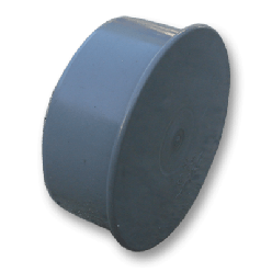 Afvoer PVC Afsluitkap Spie 125mm