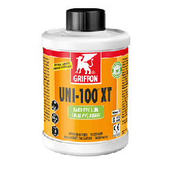 Griffon UNI-100® XT spleetvullende PVC lijm 1000ml met kwast
