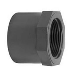Druk PVC VDL Verloopring lijm x binnendraad 40mm x 1"