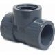 Druk PVC - T-stuk 90° - PN16 - lijm x binnendraad - 63mm x 2 inch