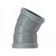 Afvoer PVC - Manchet Bocht 30° 110mm
