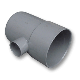 Afvoer PVC T-stuk 90° verloop mof/spie 50 x 32mm