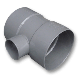 Afvoer PVC T-stuk 90° verloop 160 x 110mm