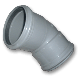 Afvoer PVC - Manchet Bocht 45° 400mm