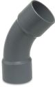 Druk PVC - Bocht 45° 125mm