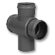 Afvoer PVC - Manchet Dubbel T-stuk 90° 160mm