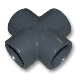 Druk PVC kruisstuk 32mm