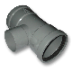 Afvoer PVC - Manchet T-stuk 90° Verloop x lijmmof 110 x 75mm