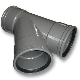 Afvoer PVC Manchet T-stuk 45° 110mm