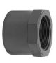 Druk PVC Verloopring lijm x binnendraad 25mm x 1/2